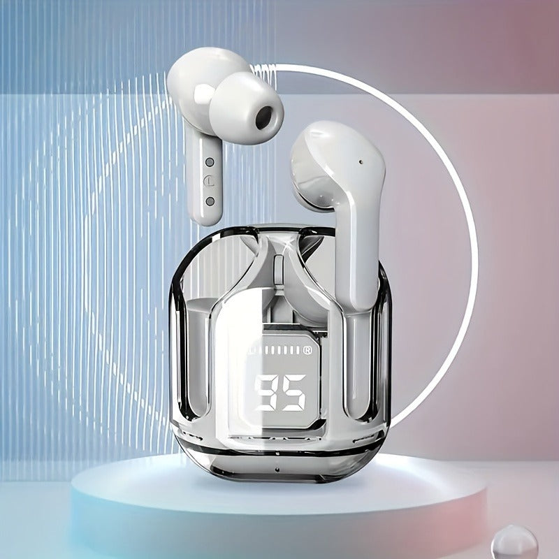 Ultra-Pods Max Headset Wireless Bluetooth Hi - Fi Sound Earbuds With Digital LED Display