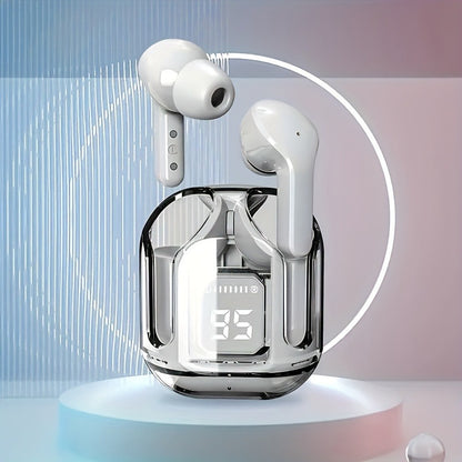 Ultra-Pods Max Headset Wireless Bluetooth Hi - Fi Sound Earbuds With Digital LED Display