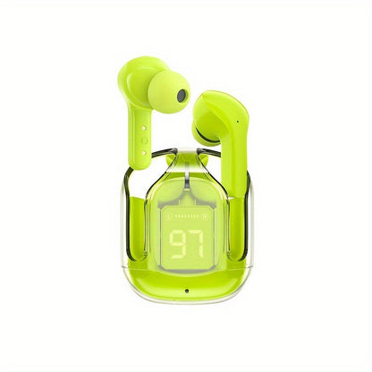 Ultra-Pods Max Headset Wireless Bluetooth Hi - Fi Sound Earbuds With Digital LED Display